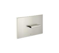 Plaques de recouvrement Dornbracht pour réservoirs de chasse WC-UP de la société TeCe, 12660979-06, Couleur: Platine Mat