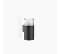 Dornbracht porte-verre 83401979-33 modèle mural, verre en cristal, mat, noir mat