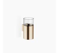Dornbracht Porte-verre, modèle mural, avec verre clair, 83400979-27, Couleur: Light Gold brossé