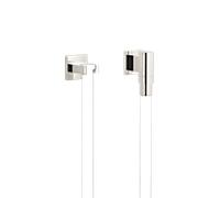 Dornbracht raccordement mural pour modules d'eau match0 27822979-08 avec support de tuyau, avec rosace simple, platine