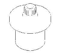 Dornbracht RASTB-AUNN.TARA UPV - pla 091212014-06 35x30x30_platine mat