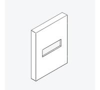 Dornbracht Rosace pour Bec déverseur MEM pour lavabo montage mural, 90277803800-08,
