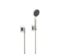 Dornbracht Lissé Set de douche avec raccord mural coudé et support, 3 jets, 27803845-06,