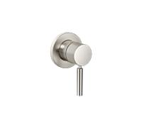 Dornbracht set de finition 36060660-06 mitigeur monocommande à encastrer, avec plaque de recouvrement Ø 78 mm, platine brossé