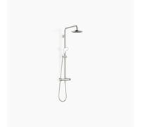 Dornbracht Showerpipe avec thermostat de douche, sans douchettes à main, saillie de la douchette à main 450mm, douche de tête 220mm, 34459979-08, Couleur: platine