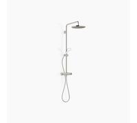 Dornbracht Showerpipe avec thermostat de douche sans douchettes à main, saillie douche à main 450mm, douche de tête 300mm, 34460979-08, Couleur: platine