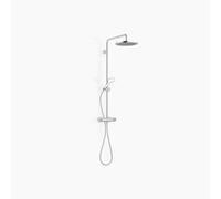 Dornbracht Showerpipe avec thermostat de douche sans douchettes à main, saillie douche à main 450mm, douche de tête 300mm, 34460979-93, Couleur: Chrome brossé