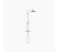 Dornbracht Showerpipe avec thermostat de douche sans douchettes à main, saillie douche à main 450mm, douche de tête 300mm, 34460979-00, Couleur: chrome