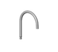 Dornbracht sortie Tara Logic , 90282220600 pièce de rechange 165mm, chrome
