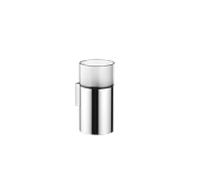 Dornbracht support de verre Meta.02 8340197900 modèle de mur, chromé , avec un verre de cristal, mat