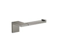 Dornbracht SYMETRICS porte-rouleau de papier 83500980-99 sans couvercle, saillie 90 mm, Dark Platinum mat