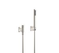 Dornbracht Symetrics set de douche 27809980-08 avec rosaces individuelles et réglage du volume, platine