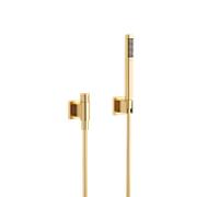 Dornbracht Symetrics set de douche 27809980-28 avec rosaces individuelles et réglage du volume, laiton brossé