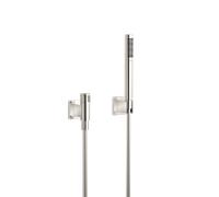 Dornbracht Symetrics set de douche 27809985-08 platine, avec rosaces individuelles et réglage du volume