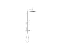 Dornbracht Symetrics set de douche 34459980-00 avec thermostat de douche, saillie de douche sur pied 450 mm, chromé