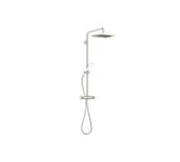 Dornbracht Symetrics set de douche 34459980-08 avec thermostatique de douche, douche sur pied à projection 450 mm, platine