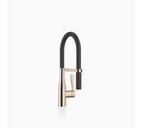 Dornbracht SYNC Mitigeur monocommandé professionnel, flexible en silicone, saillie 200mm, 33865895-47, Couleur: Champagne