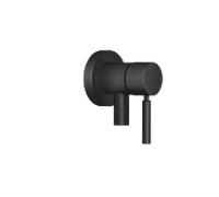Dornbracht Tara. 36045660-33 pour mitigeur à encastrer, avec plaque de recouvrement, noir mat
