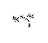 Dornbracht Tara. 36707892-08 pour garniture de vidange mural, sans match0, saillie 160 mm, platine