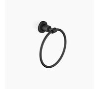 Dornbracht Anneau porte-serviettes TARA rond 83200892-33 Noir mat