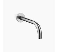 Dornbracht TARA Bec déverseur mural pour lavabos sans garniture d'écoulement, saillie 190mm, 13800882-93, Couleur: Chrome brossé