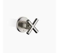 Dornbracht TARA Inverseur encastré trois voies, rosace ronde, Ø 60mm, 36210892-06, Couleur: Platine Mat