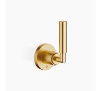 Dornbracht TARA inverseur encastré trois voies, rosace ronde 60mm, 36210882-28, Couleur: Laiton brossé