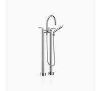 Dornbracht TARA Mélangeur bain/douche à deux trous pour montage indépendant, avec garniture de douche à main, saillie 220mm, 25943882-00, Couleur: chrome