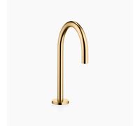 Dornbracht TARA Mélangeur de lavabo à trois trous avec garniture d'écoulement, hauteur du mélangeur 285mm, saillie 165mm, 13716882-28, Couleur: Laiton brossé