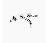 Dornbracht TARA Mélangeur mural pour lavabo sans garniture de vidage, saillie 190mm, kit de montage final, 36712882-08, Couleur: platine