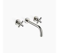 Dornbracht TARA Mélangeur mural pour lavabo sans garniture de vidage, saillie 240mm, kit de montage final, 36717892-06, Couleur: Platine Mat