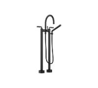 Dornbracht Tara . Mitigeur baignoire 2 trous 25943882-33 Levier, à poser, avec set, noir mat