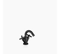 Dornbracht TARA Mitigeur monocommandé pour bidets avec garniture d'écoulement, saillie 124mm, 24510892-33, Couleur: Noir Mat