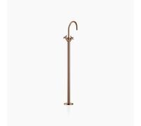 Dornbracht TARA Mitigeur monocommandé pour lavabo avec tube de trop-plein sans garniture d'écoulement, saillie 201mm, 22585892-42, Couleur: bronze brossé