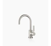 Dornbracht TARA Mitigeur monocommandé pour lavabos avec garniture d'écoulement, saillie 166mm, 33513882-06, Couleur: Platine Mat