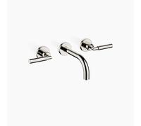 Dornbracht TARA Mitigeur mural pour lavabo sans vidage, saillie 160mm, kit de montage final, 36707882-08, Couleur: platine