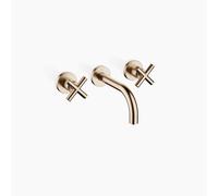 Dornbracht TARA Mitigeur mural pour lavabos sans vidage, saillie 160mm, 36707892-46, Couleur: Champagne brossé
