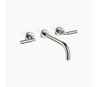 Dornbracht TARA Mitigeur mural pour lavabos sans vidage, saillie 240mm, 36717882-06, Couleur: Platine Mat