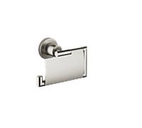 Dornbracht Tara . Papierrollenhalter avec couvercle, platine mat