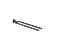 Dornbracht Tara . porte-serviettes 83210892-33 en 2 parties, rigide, noir mat