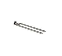 Dornbracht Tara . porte-serviettes 83210892-99 2 pièces, rigide, platine foncé mat