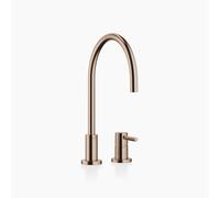 Dornbracht TARA robinetterie à deux trous avec rosaces individuelles, saillie 236mm, 32816888-42, Couleur: Bronze brossé