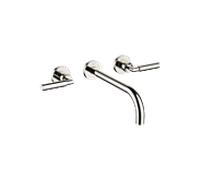 Dornbracht Tara . Set de finition 36717882-08 pour garniture de vidange mural, sans allumette0, 240 mm, platine