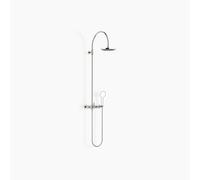 Dornbracht TARA Showerpipe avec mitigeur de douche sans douchette à main, flowReduce, 26632892-08, Couleur: platine
