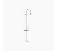 Dornbracht TARA Showerpipe avec mitigeur de douche sans douchette à main, flowReduce, 26632892-93, Couleur: Chrome brossé