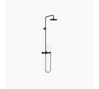 Dornbracht TARA Showerpipe sans douchette à main, saillie de la douchette à main 420mm, flowReduce, 26633892-33, Couleur: Noir Mat