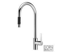Dornbracht Tara Ultra Mitigeur de cuisine pivotant, avec douchette extractible, 33870875-00,