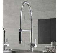 Mitigeur monocommande professionnel Dornbracht TARA ULTRA, portée de 240 mm, 33860875-00, Couleur: chrome