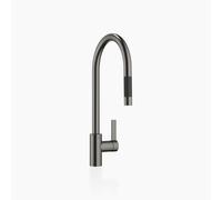 Dornbracht TARA ULTRA Mitigeur monocommandé Pull-down avec fonction douche, saillie 240mm, 33870875-99, Couleur: foncé Platine mat