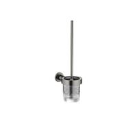 Ensemble brosse de toilette TARA de Dornbracht, modèle mural, 83900892-99, Couleur: foncé Platine mat